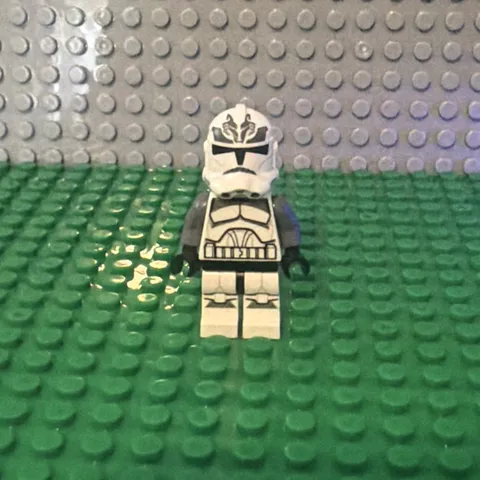 LEGO Star Wars Wolfpack Clone Trooper Phase 2 Minifigure SW0537 - 1U2
