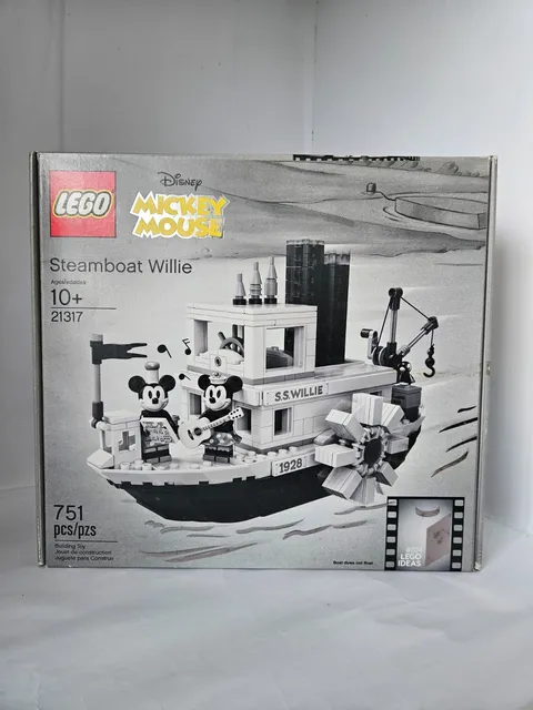 LEGO Ideas 21317 Steamboat Willie – Excellent Box Condition 【New & Sealed 】