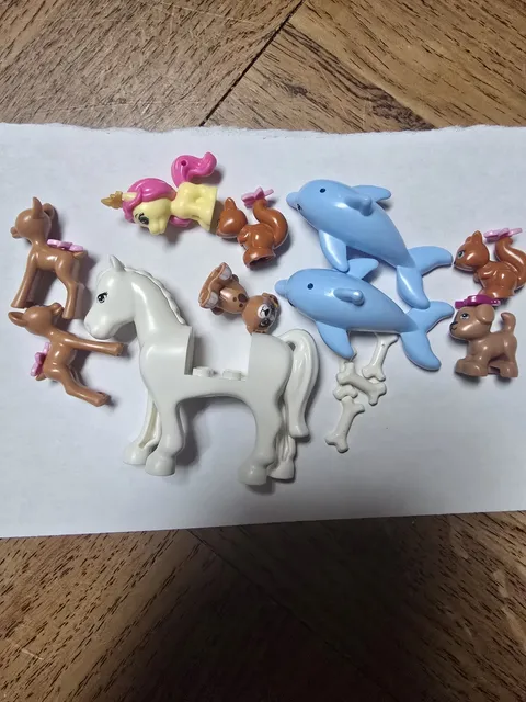 LEGO Friends Animal Horse Dolphin Dogs Lot