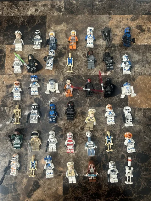 lego star wars mini figures lot read description for random figures
