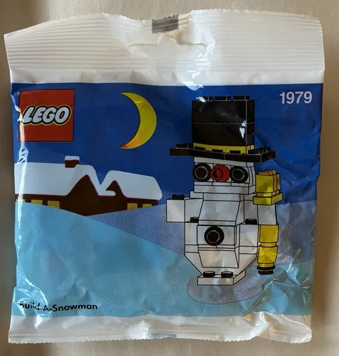 LEGO Basic: Build-A-Snowman (1979) Still Sealed