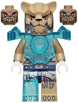 LEGO® Minifigure LEGENDS OF CHIMA loc099 Strainor Heavy Armor