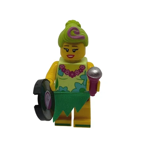 Lego Hula Lula Minifigure The Lego Movie 2 CMF Series 71023 Record Microphone