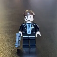 LEGO Marvel Agent Coulson Minifigure - sh369 76077 - EXCELLENT