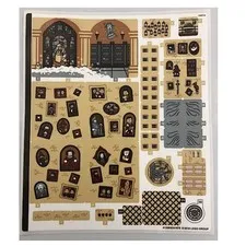 new LEGO Sticker Sheet #1 for Hogwarts Castle set 71043