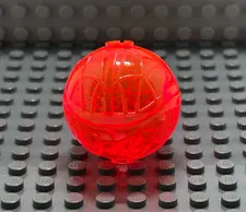 Lego 60934 Bionicle Tridax Pod translucent neon orange
