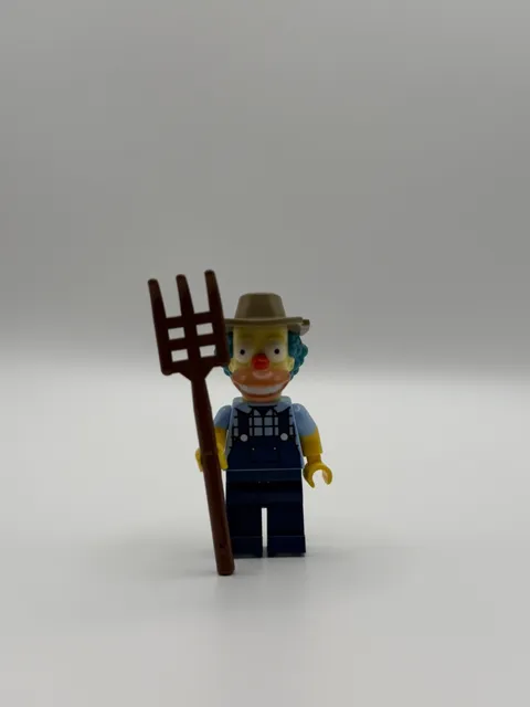 LEGO THE SIMPSONS “Farmer Krusty” Minifigure (sim045) NEW!