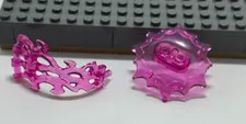 Lego 73304 5500 Trans Dark Pink Power Burst minifigure stand & ghost effect