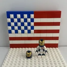 Lego Iron Legion Mini figure From Set #76038 Attack On Avengers Tower
