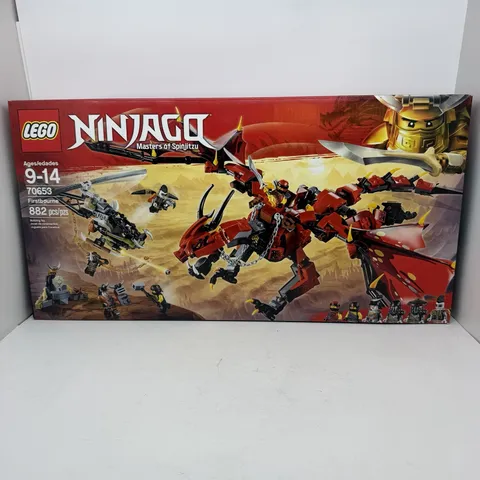 LEGO Ninjago 70653 Firstbourne Brand New Red Dragon Cole Kai Jet Jack Retired