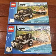 LEGO City: SUV with Watercraft (60058) Complete with Instructions