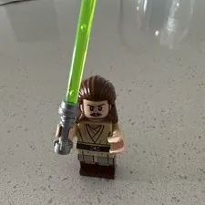Qui Gon Jinn LEGO Minifigure Cracked Torso/Arm