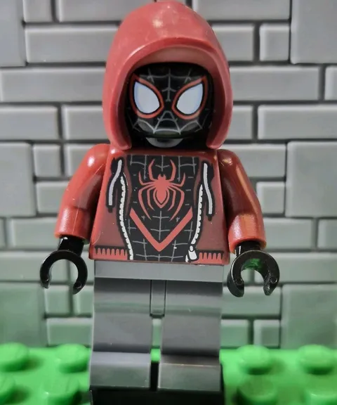 Lego Spider-Man - Miles Morales Marvel Superheroes Minifigure SH0679 sh679 76178