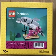 LEGO Mini Dolphin Stand 5010075/6632154 - NEW - SEALED - Insiders Exclusive