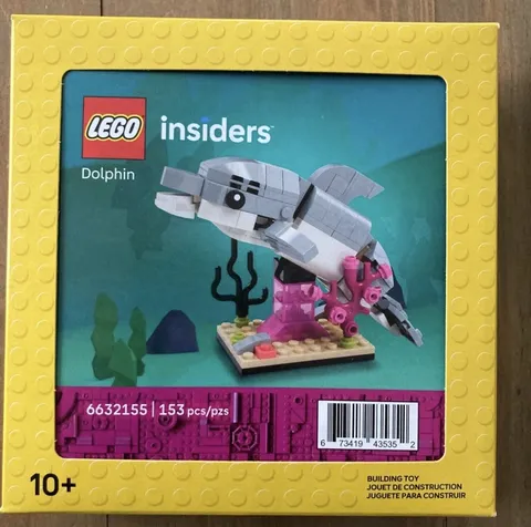 LEGO Mini Dolphin Stand 5010075/6632154 - NEW - SEALED - Insiders Exclusive