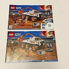 Lego City 60225 Rover Testing Drive Instruction Booklet 1 & 2 - Manual Only