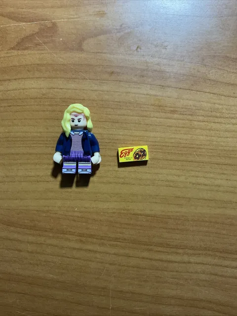 LEGO STRANGER THINGS CUSTOM Eleven Minifigure w/ Eggo