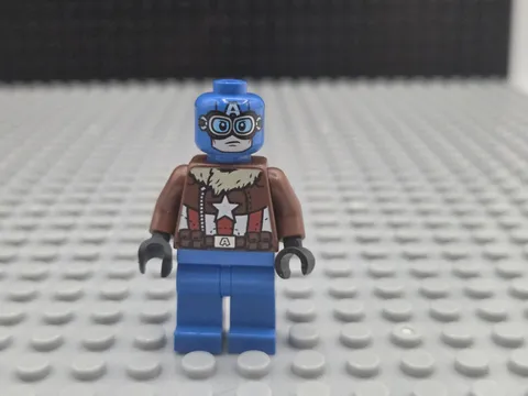 Lego Marvel Super Heroes Pilot Captain America sh0374 Set 76076