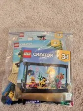 LEGO Creator 3 in 1 Fish Tank 31122 Complete with Instructions