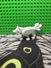 LEGO Ninjago Wolf with Black Eyes and Nose (bb0916c01pb01) Akita Wolf From 70671
