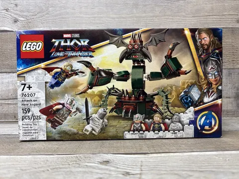 LEGO Super Heroes: Attack on New Asgard (76207) Brand New Sealed USA Ship