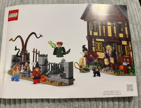 Lego Disney HOCUS POCUS Sanderson Sisters Cottage Instruction Book Only 21341