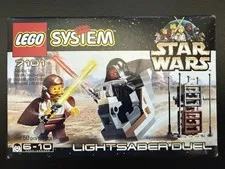 LEGO Star Wars 7101 Lightsaber Duel  1999,  Qui-Gon Jinn and Darth Maul UNOPENED