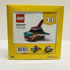 LEGO 6387807 Rebuildable Flying Car 3 in 1 — BRAND NEW Factory Sealed!