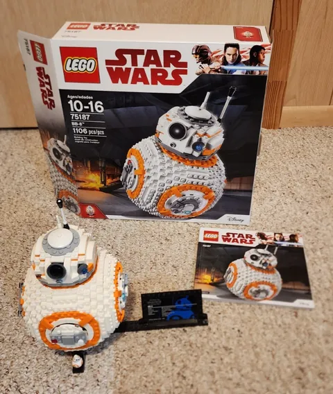 LEGO Star Wars: BB-8 (75187) 100% Complete with Box and Instructions