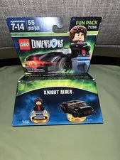 NEW LEGO DIMENSIONS Michael KNIGHT RIDER KITT FUN PACK 71286 David Hasselhoff