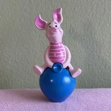 Lego Duplo Figure Disney Winnie the Pooh Piglet on Blue Balloon