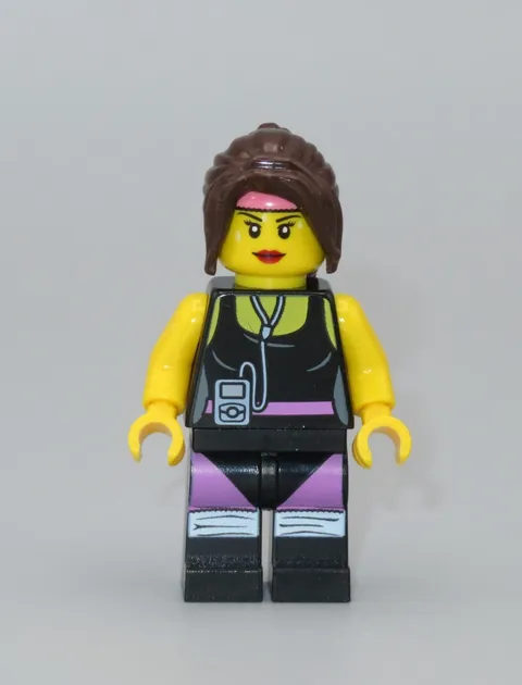 Lego Cardio Carrie Aerobic workout minifigure Lego Movie 70804
