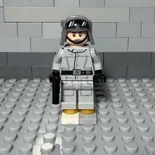 LEGO STAR WARS UCS AT-ST Driver 75417 Minifigure Gray Outfit & Blaster