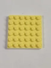 LEGO Parts ● Bright Light Yellow Plate 6 x 6 Square ● # 3958 ● QTY 1