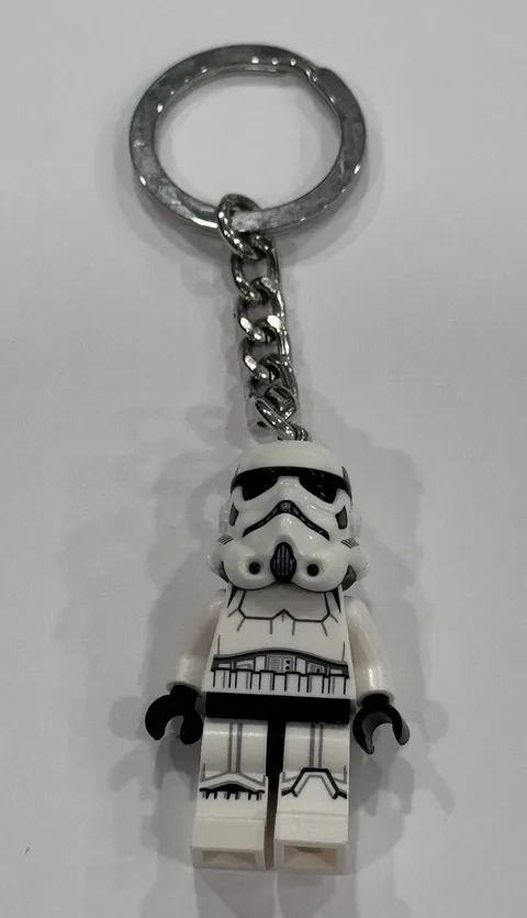 Lego Imperial Stormtrooper Keyring Minifigure Star Wars 1.5”