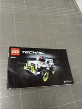 VINTAGE LEGO INSTRUCTIONS BROCHURE  CAR TRUCK TECHNIC 42047 POLICE