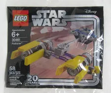 LEGO Star Wars 30461 20th Anniversary Podracer Polybag 58 Pc. NEW
