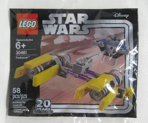 LEGO Star Wars 30461 20th Anniversary Podracer Polybag 58 Pc. NEW
