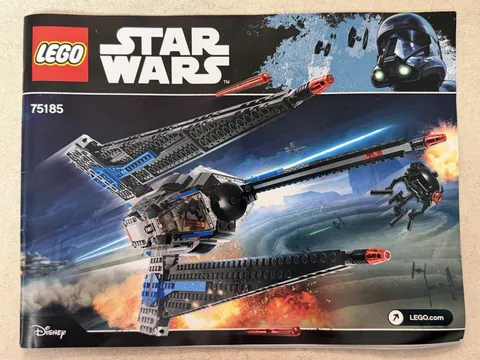 2017 LEGO Star Wars Tracker I #75185 Instructions Manual Book ONLY