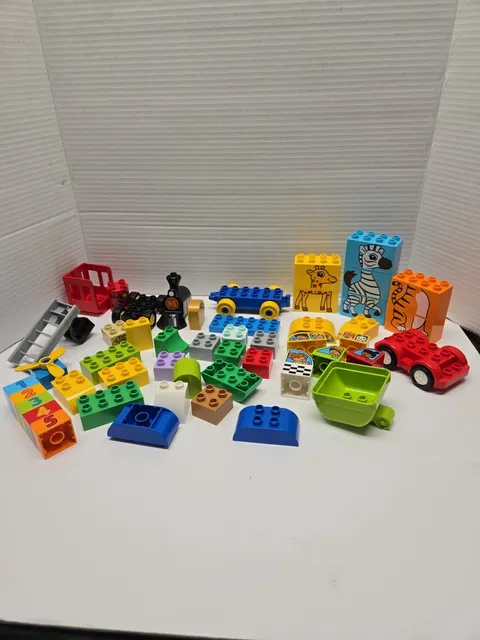 LEGO DUPLO Mixed Lot Of REPLACEMENT PARTS 40 + Pieces Animals Numbers Toy Story