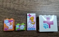 Lego Friends Junior Vet Clinic 10728 Pet Food Box Specialty Brick Lot 