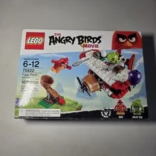 LEGO 75822 Angry Birds Piggy Plane Attack Set 168 PCS Red Bird Pilot Pig New