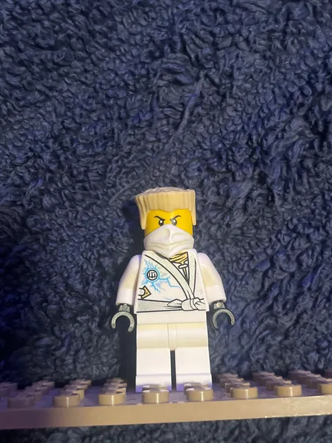 Lego Zane Minifigure Ninjago Techno Robe njo0099 70726 CMF Lot Rare Vintage HTF 