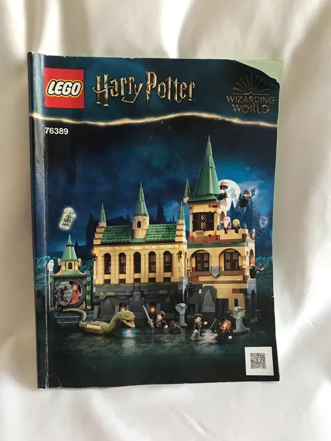 LEGO Harry Potter 76389 Hogwarts Chamber of Secrets Instruction Manual Booklet