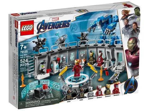 LEGO Iron Man Hall of Armor Marvel 76125 NEW Sealed In Perfect Box