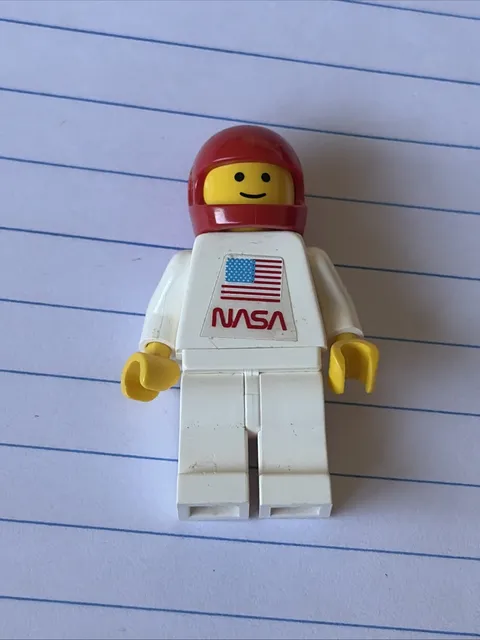 vintage LEGO Shuttle Astronaut minifigure