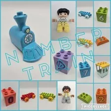 Lego Duplo NUMBER TRAIN LEARN TO COUNT Replacement Parts Pieces **YOUR CHOICE**