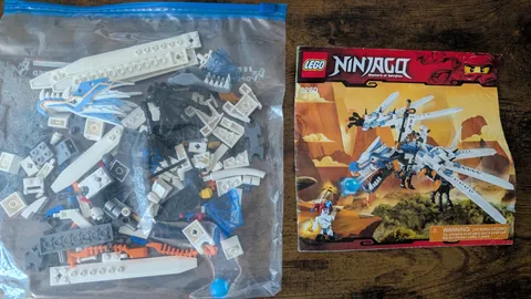 LEGO Ninjago Ice Dragon Attack (2260) Complete + Manual