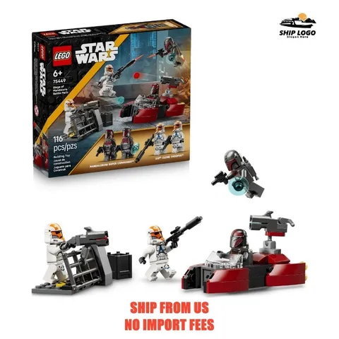 LEGO Star Wars Siege of Mandalore Battle Pack Building Toy for Boys & Girls - Th