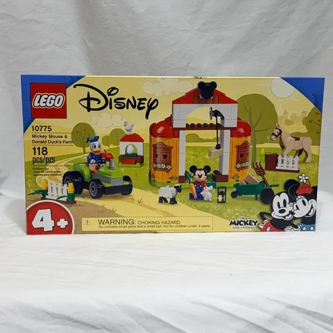 LEGO Disney: Mickey Mouse & Donald Duck's Farm (10775) ~ NEW / FACTORY SEALED ~